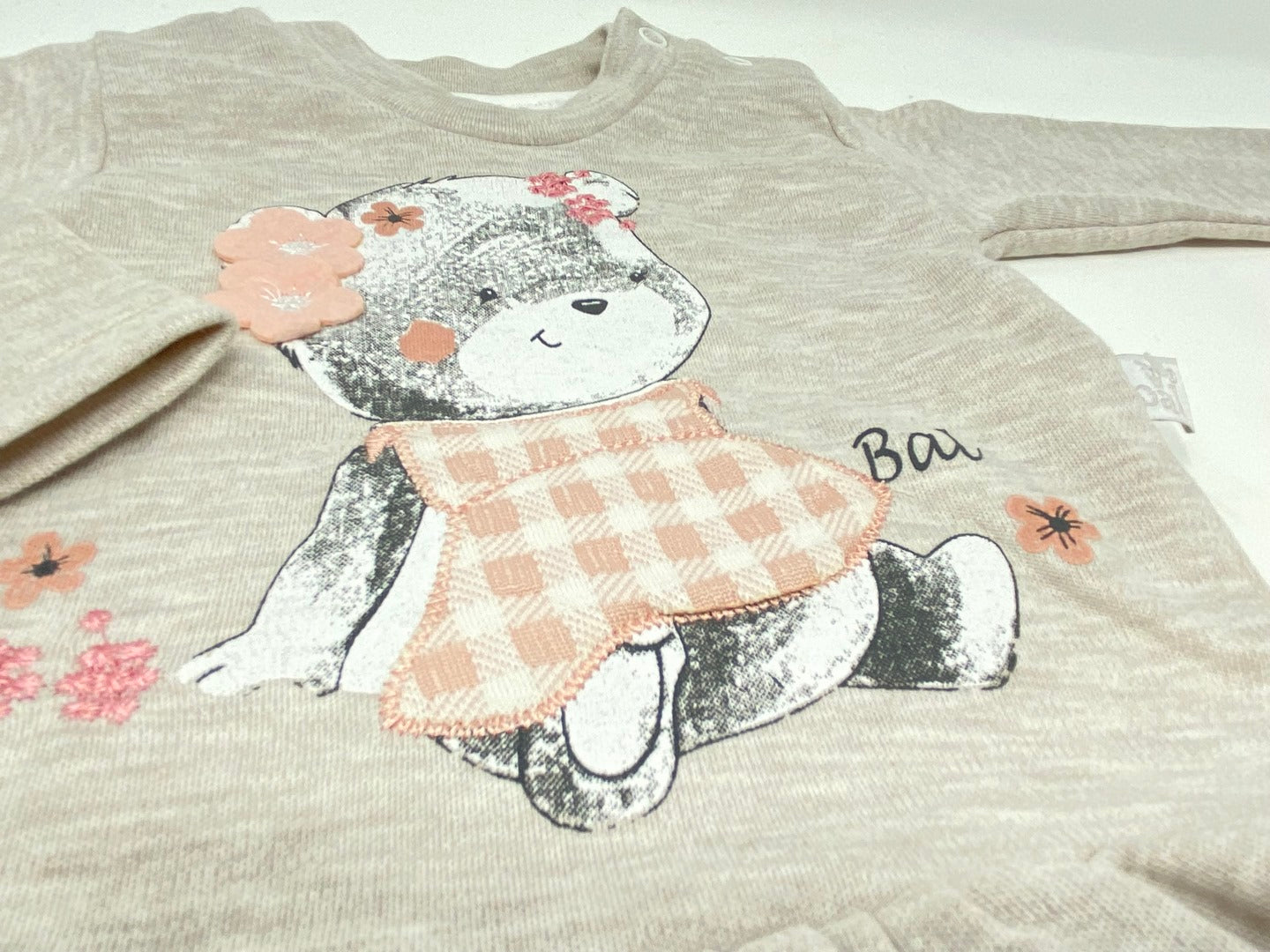 Baby Set Mädchen Zweiteiler Teddy