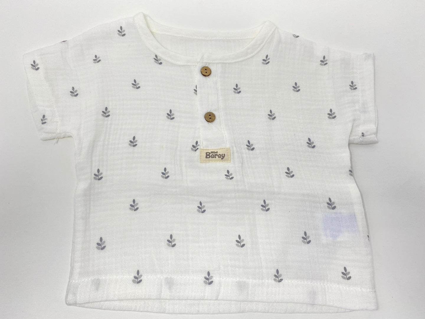 Baby Sommer Set Zweiteiler Musselin Hemd & Pumphose