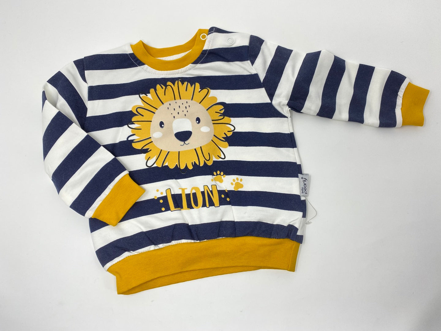 Jungs Baby / Kinder Sweat Shirt Pullover Löwen Lion Langarm