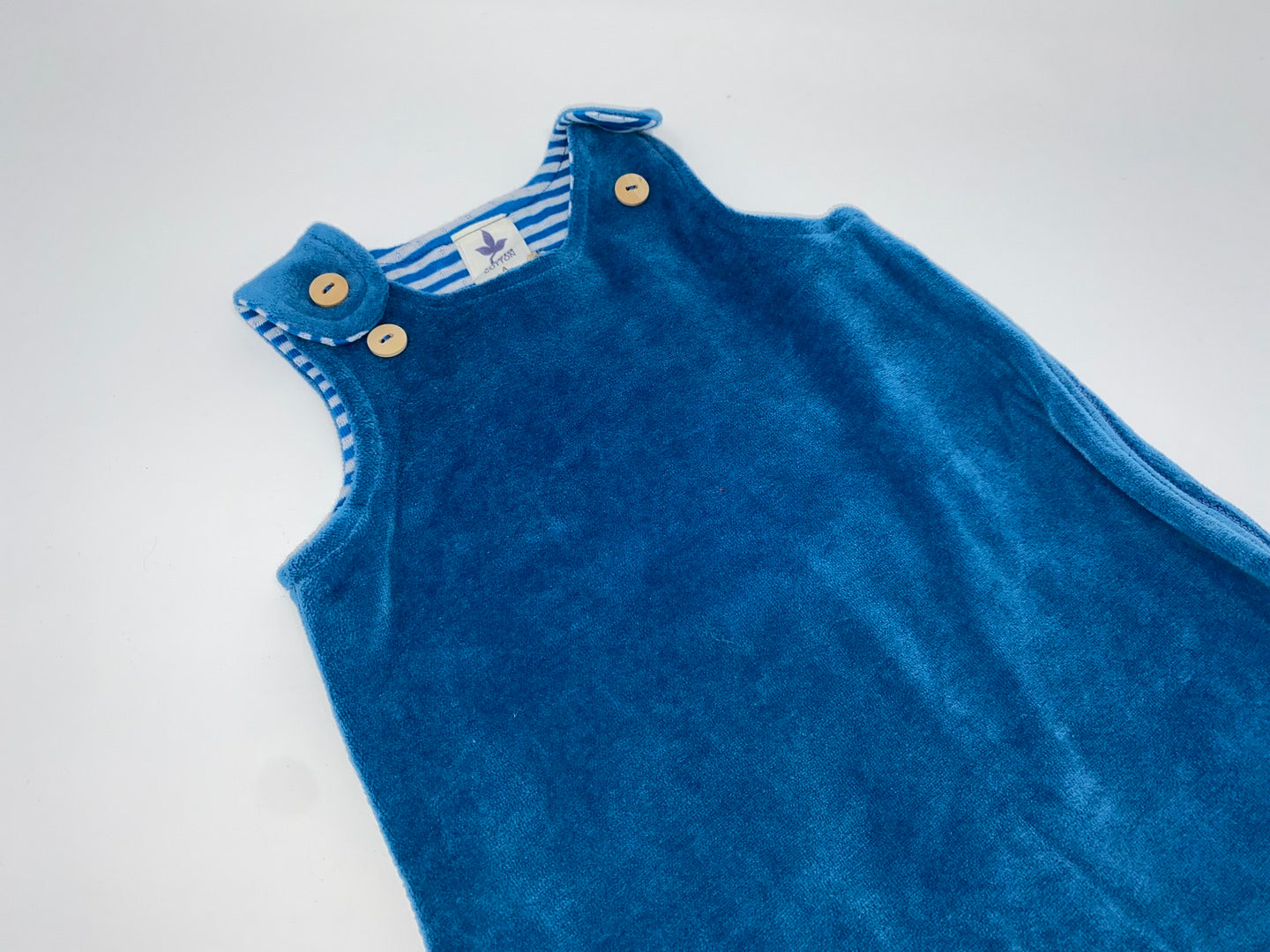 Leela Cotton Nicky Schlafsack Ärmellos - Saphirblau