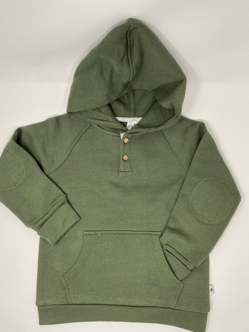 Leela Cotton Baby / Kinder Kapuzen - Sweat Shirt Hoodie 100% Bio Baumwolle