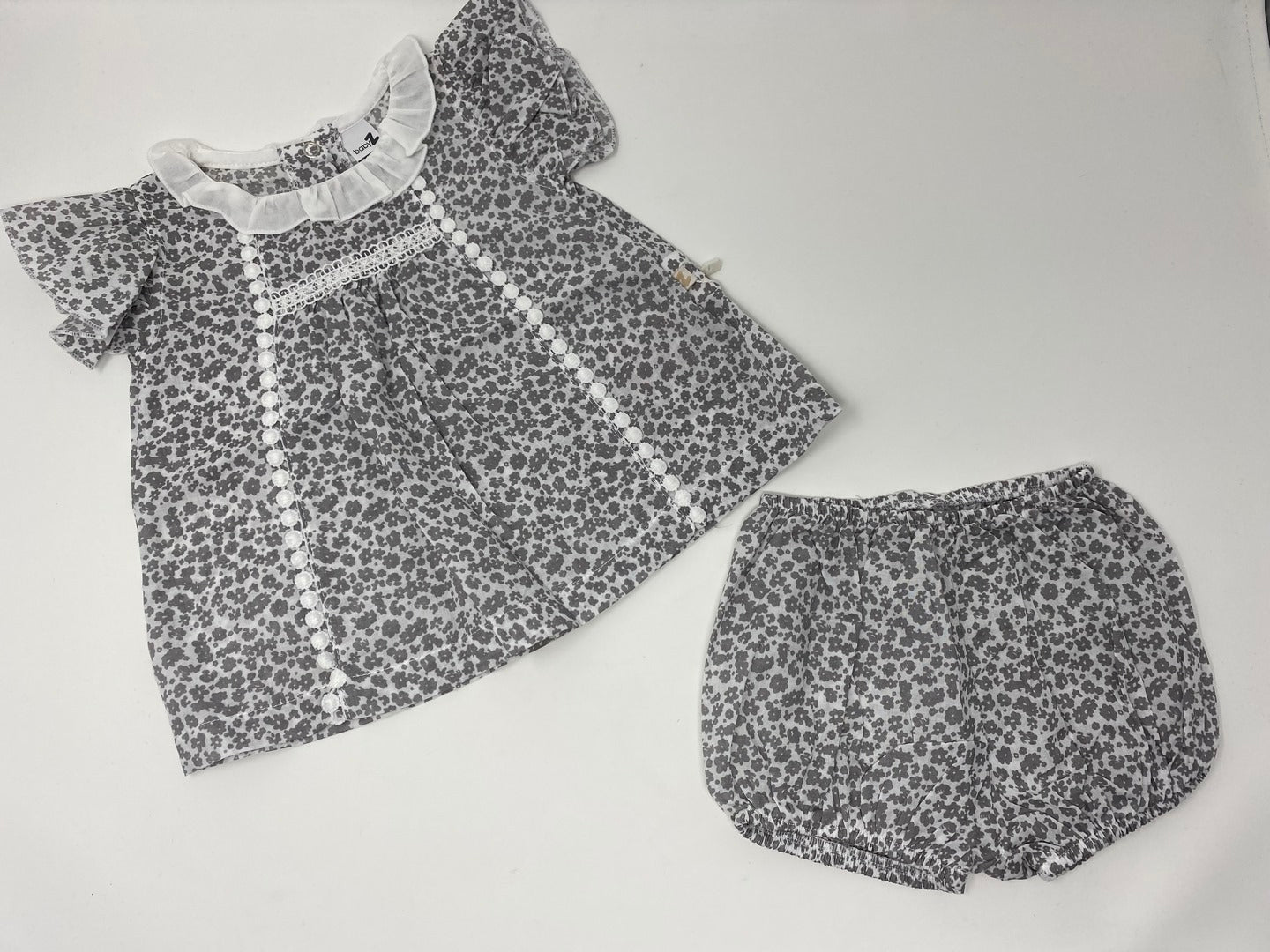 Baby Sommer Set Zweiteiler Kleidchen mit Bloomer