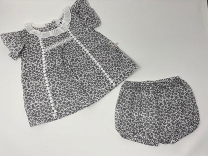 Baby Sommer Set Zweiteiler Kleidchen mit Bloomer