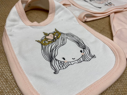 Baby Set 5 Teilig für Neugeborene Prinzessin