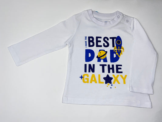 Jungen Longsleeve Sweat-Shirt  Langarmshirt T-Shirt Weltall Raumschiff Galaxy